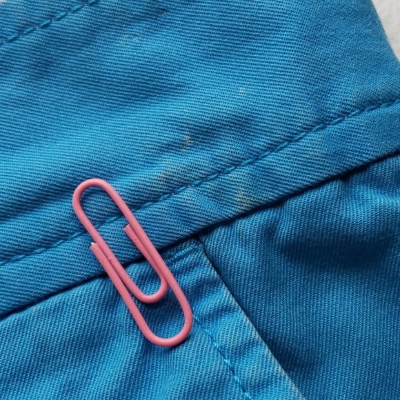 Lilly Pulitzer blue Callahan shorts flawed - Picture 2 of 5